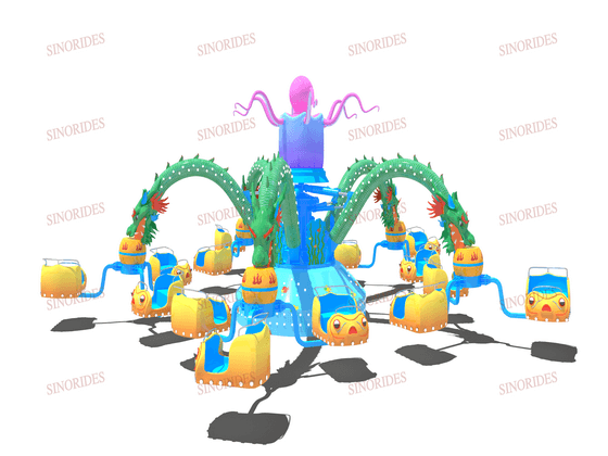 Sinorides Giant Octopus Rides Design