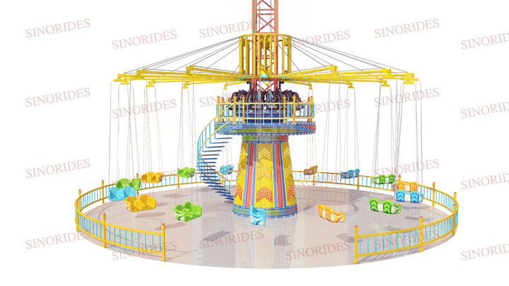 Sinorieds star flyer Tower rides design